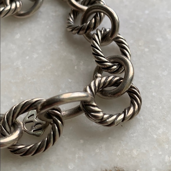 REAL David Yurman Medium Oval Link Bracelet - Picture 4 of 4